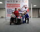 П.А. Рожков в Пересвете принял участие в церемониях открытия и награждения, а также просмотре Всероссийских соревнований и Всероссийских детско-юношеских соревнований по лыжным гонкам и биатлону спорта лиц с ПОДА