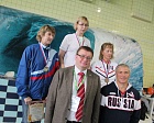 П.А. Рожков и члены Профспорттура приняли участие в соревнованиях по плаванию в рамках второго дня Первой Всероссийской спартакиады работников отрасли физической культуры и спорта Российской Федерации
