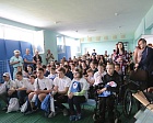 П.А. Рожков принял участие в Паралимпийском уроке для участников первых Межрегиональных детско-юношеских соревнований среди лиц с ПОДА, проводимых в ДНР