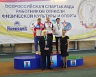 В ГЦОЛИФК состоялась церемония награждения чемпионов и призёров первого соревновательного дня Первой Всероссийской спартакиады работников отрасли физической культуры и спорта Российской Федерации