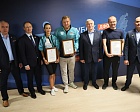 Председатель Профсоюза П.А. Рожков в рамках визита в Сахалинскую область провел рабочую встречу с председателем территориальной организации ПРОФСПОРТТУРА РФ в регионе А.Ю. Никоновым