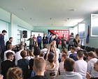 П.А. Рожков принял участие в Паралимпийском уроке для участников первых Межрегиональных детско-юношеских соревнований среди лиц с ПОДА, проводимых в ДНР